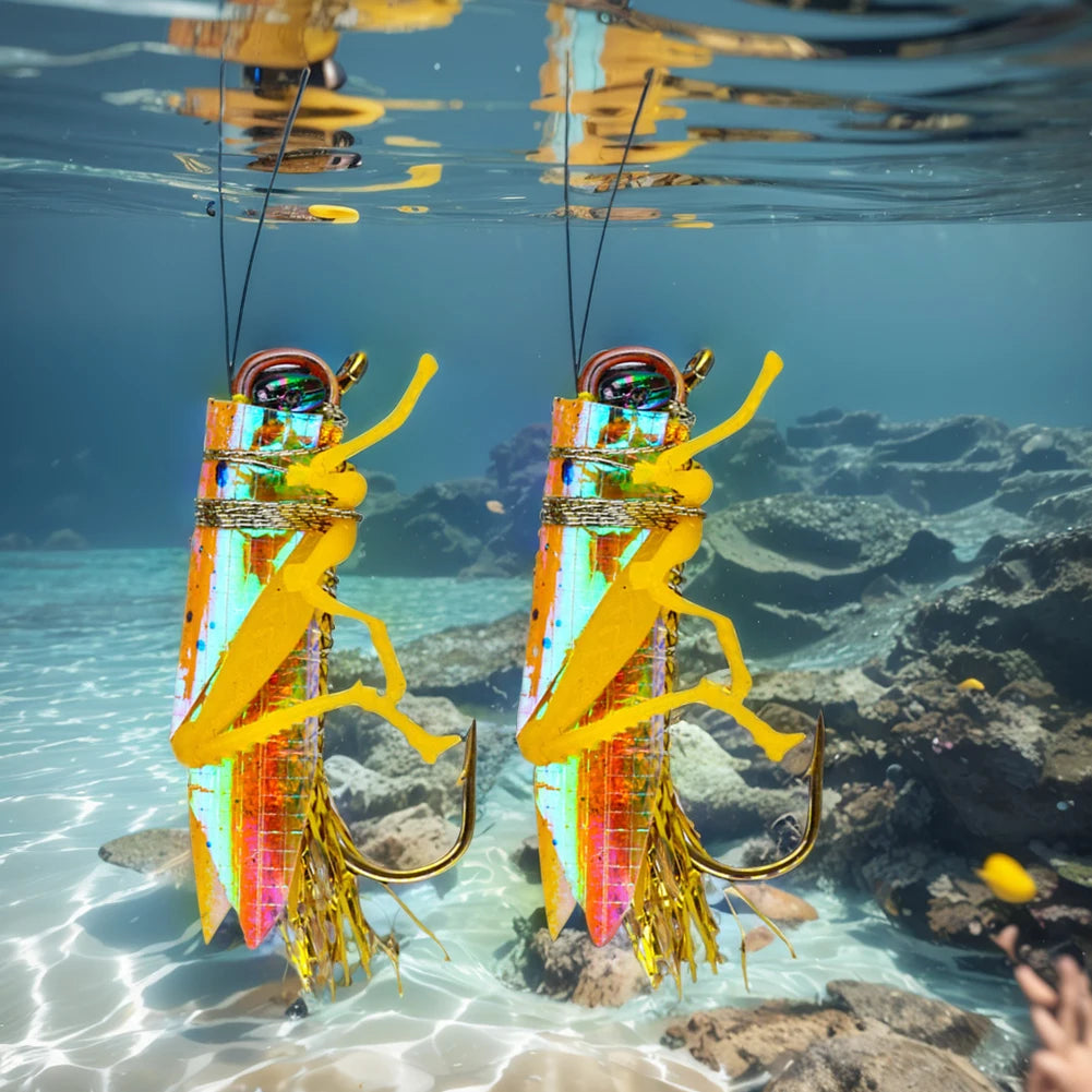 APWIKOGER Grasshopper Bionic Mino Mini Lifelike Lure