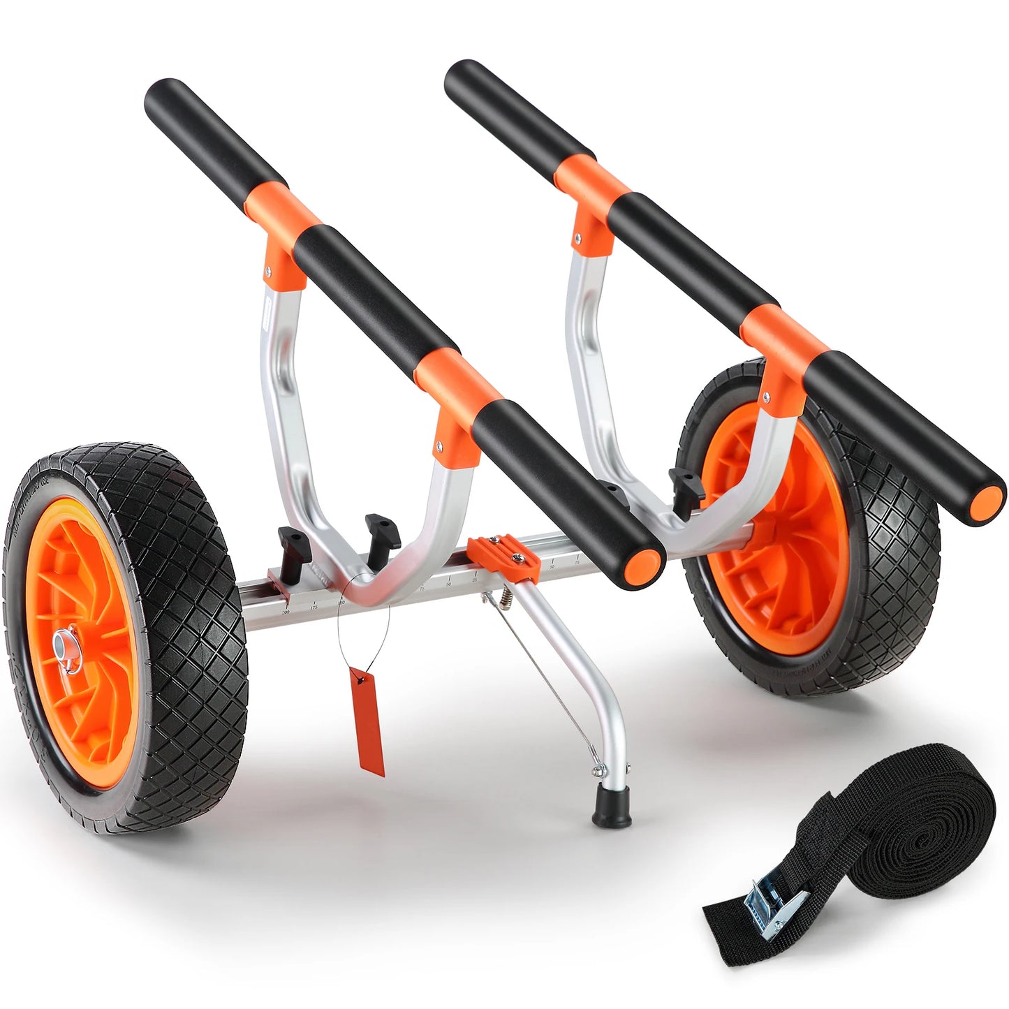 SucceBuy Kayak Cart 450lbs Aluminum Trailer With Durable Tires