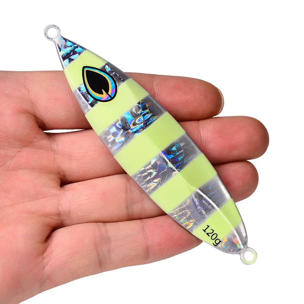 LF112 Metal Jig Fishing Lure For Saltwater Offshore Tackle