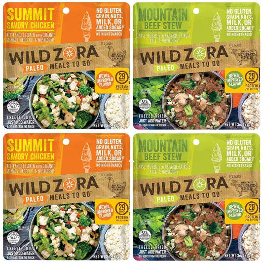 Paleo Freeze Dried Meals For Backpacking And Camping