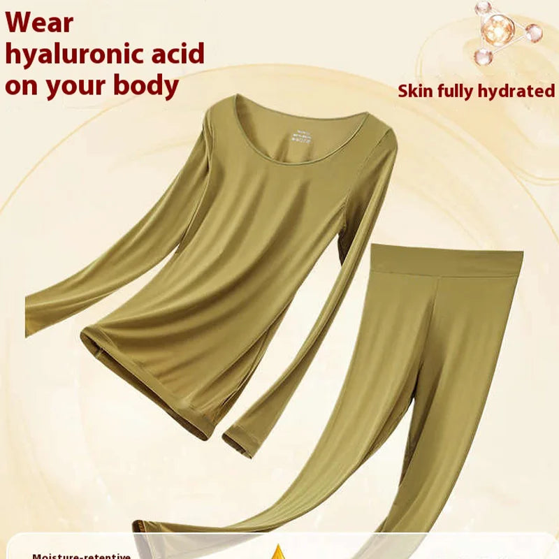 CN Thermal Women Long Sleeve Bottoming Shirt Warm Top