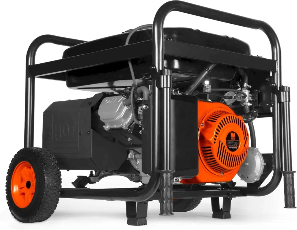 Tri Fuel Generator 14500W Electric Start CO Sensor Wheel Kit