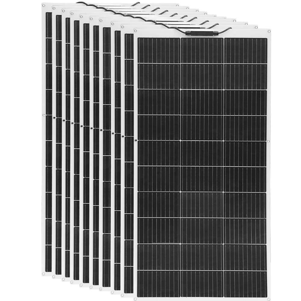 Xinpuguang 100W Flexible Solar Panel Rechargeable Battery 12V Camping