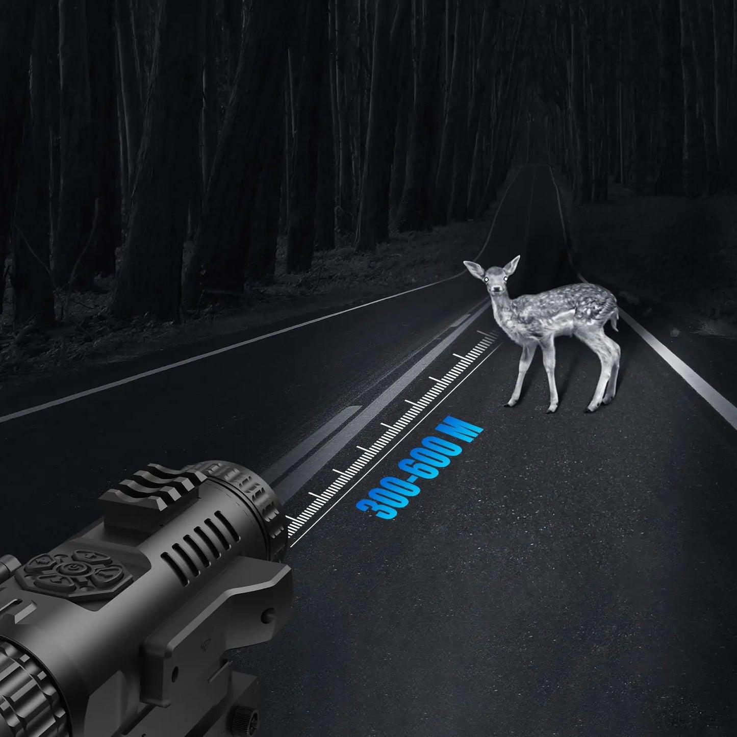 Kaalee Digital Night Vision Scope 2560x1920 HighResolution LongRange FieldGradePro