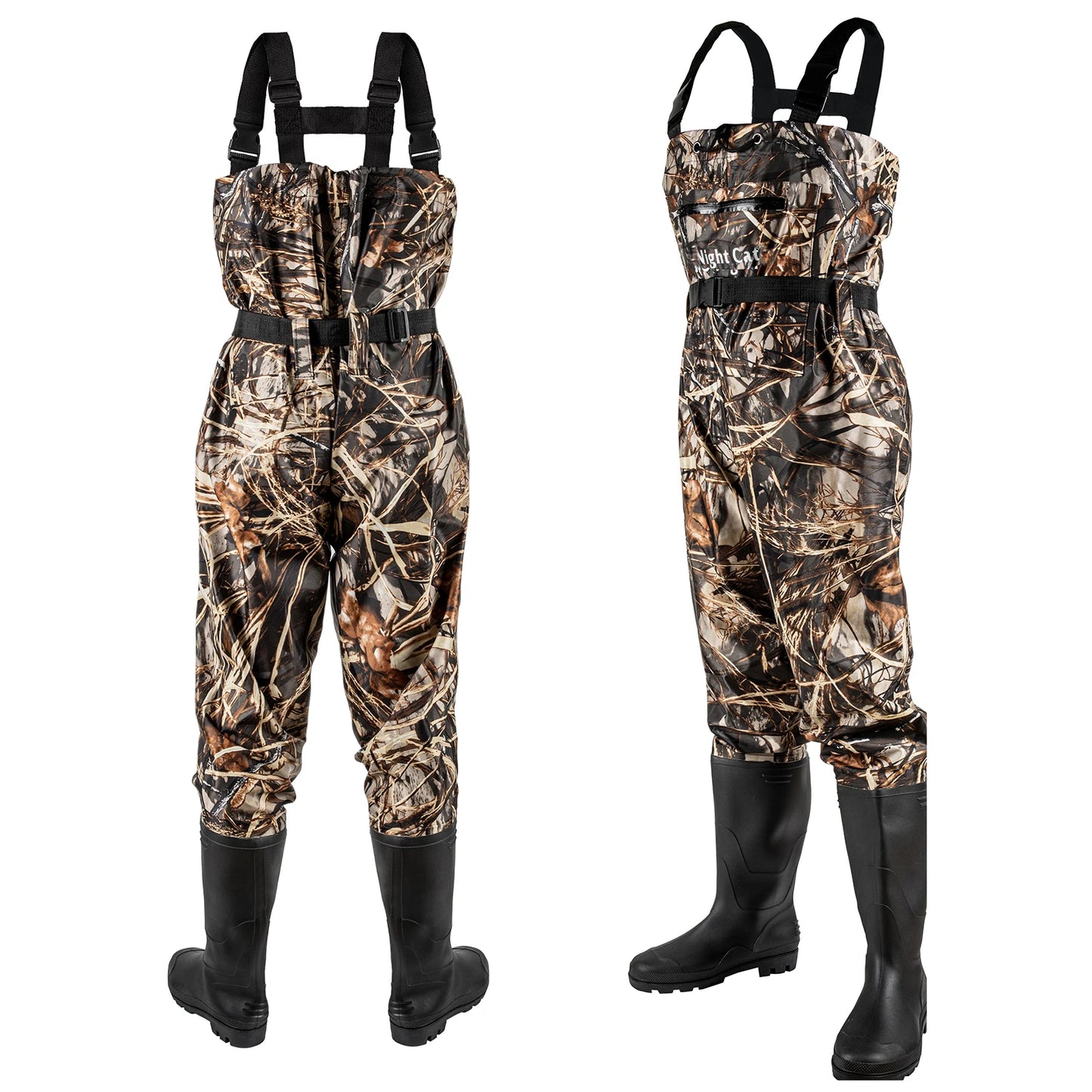 XSK Chest Waders for Men with Boots Nylon PVC Waterproof Fishing and Hunting Gear