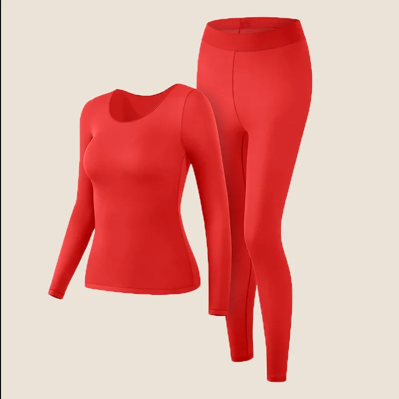 CN Thermal Women Long Sleeve Bottoming Shirt Warm Top