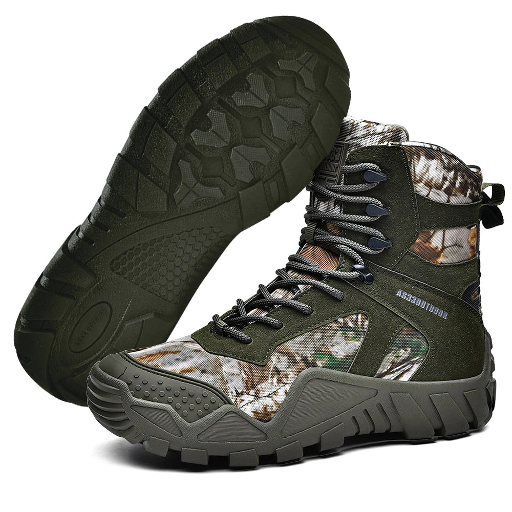 Louis Kadhrcn Waterproof Hiking Boots For Men Lightweight Durable