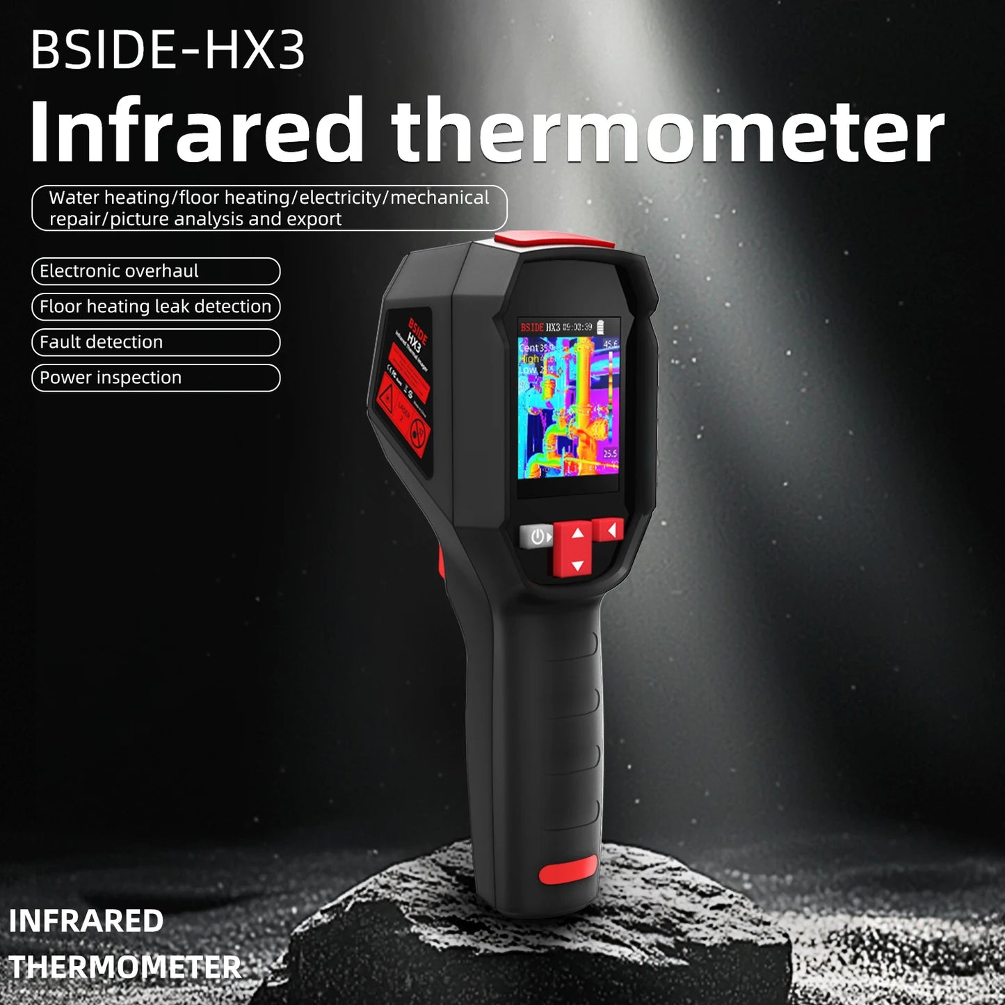 BSIDE Portable Thermal Imager With 15 Color Palettes For Circuit Detection