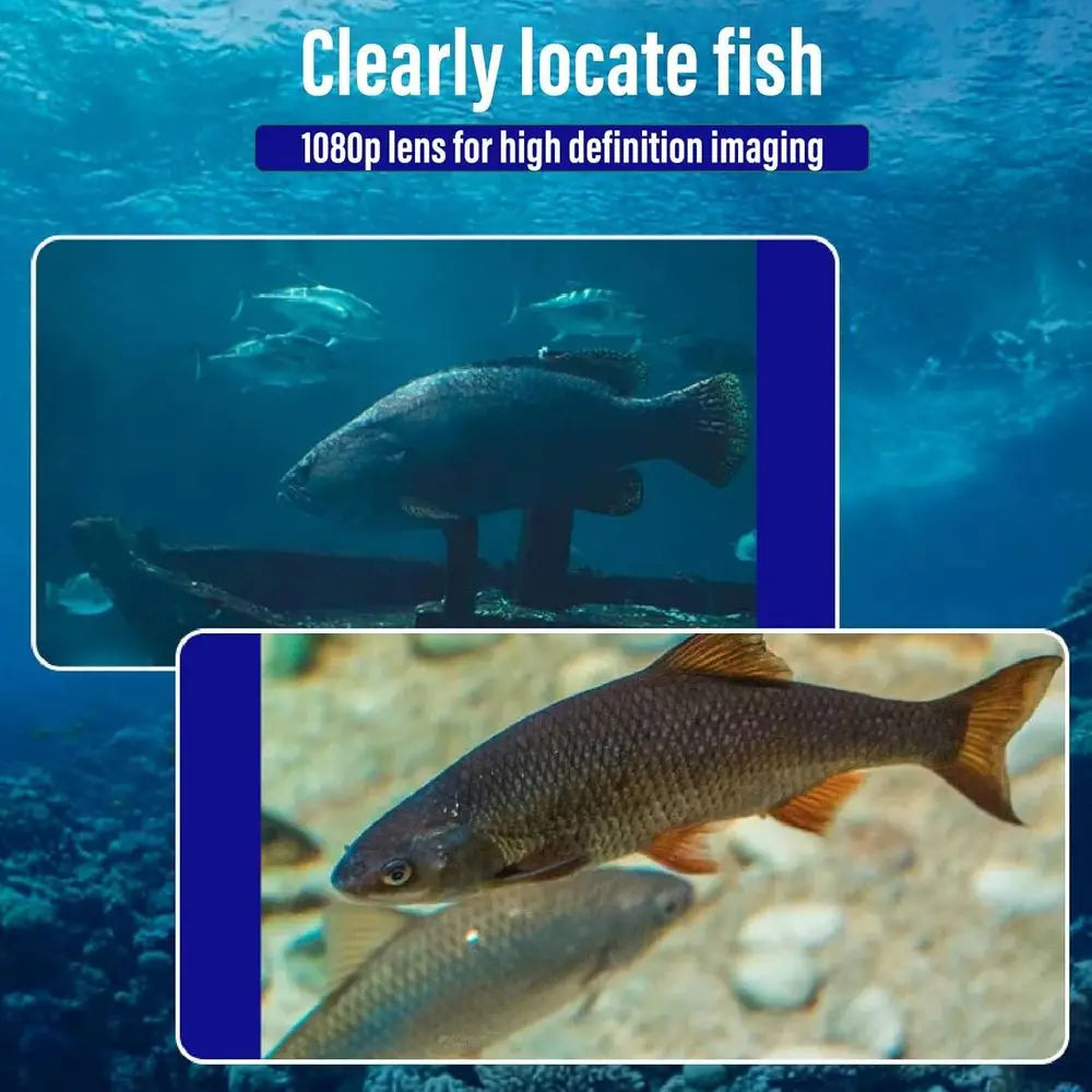 Underwater Fishing Camera 1080P HD Monitor For Kayak