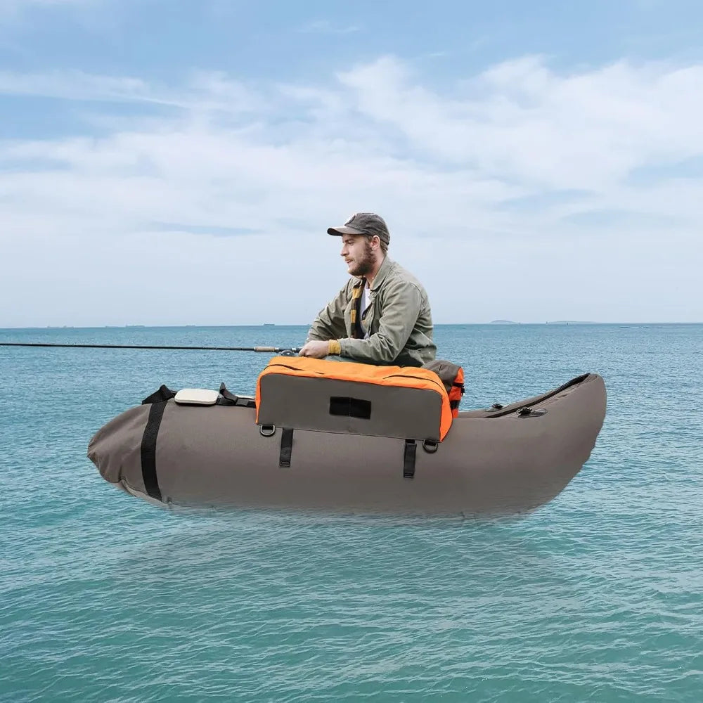 Inflatable Fishing Boat Belly Boat Float Tube for Angling