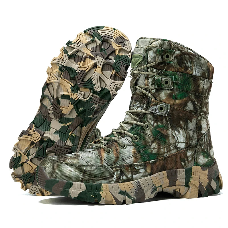 Louis Kadhrcn Men Hiking Boots Lightweight Tactical Outdoor Footwear