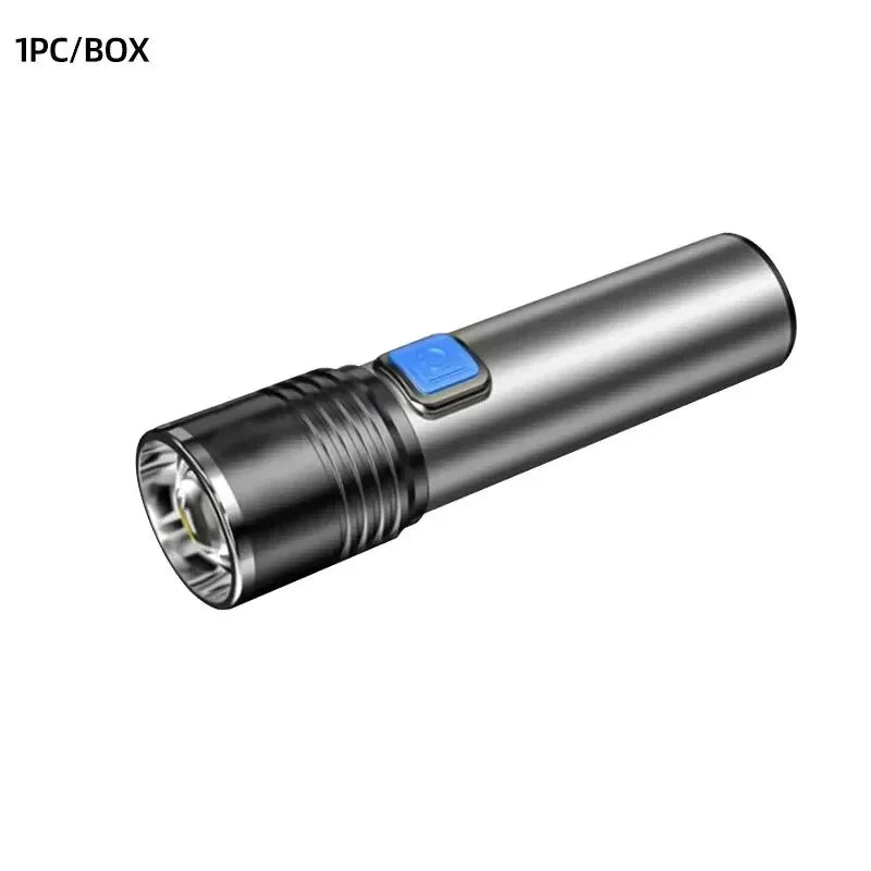 USB Rechargeable UV Flashlight 395nm For Pet Urine Detection