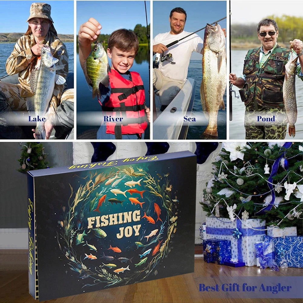 30pcs Fishing Spoon Lure Set Hooks Trout Angling Gear