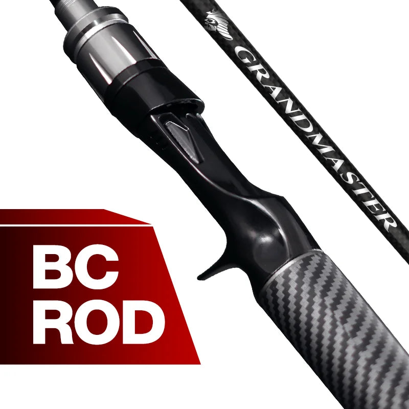 SeaSir Grandmaster Spinning And Casting Rod With Carbon Cloth And Ceramic Guides