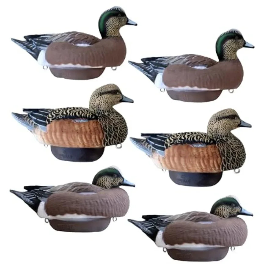 Heyday Wigeon Duck Decoys Ultra Light HydroFoam 6 Pack