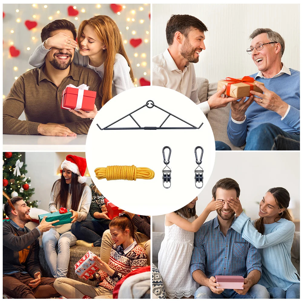 APWIKOGER Deer Hanger Gambrel Game Hanging Kit For Carcass