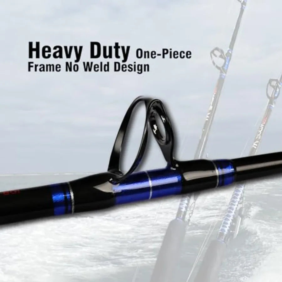 Saltwater Offshore Trolling Rod For Big Game Fishing