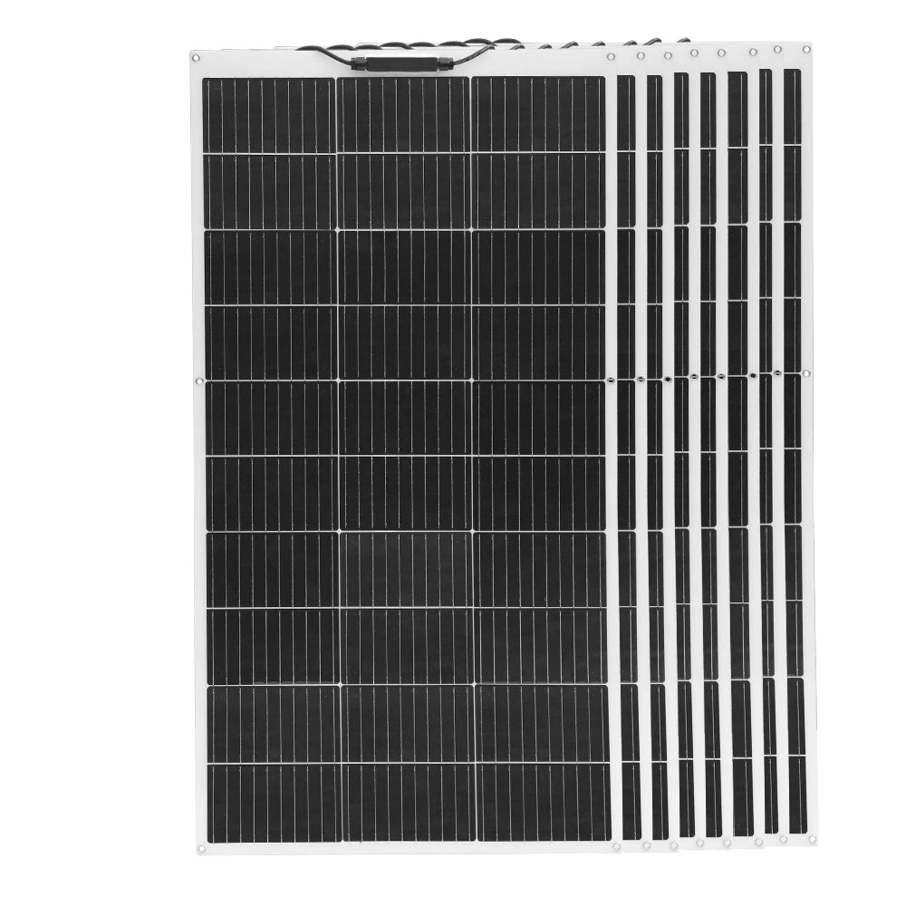 Xinpuguang 100W Flexible Monocrystalline Solar Panel For 12V PowerSystems Rechargeable