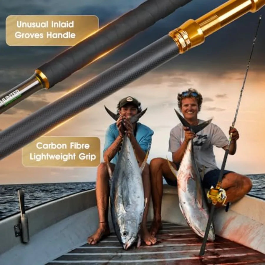 Offshore Trolling Rod Saltwater Big Game Boat Fishing Rod