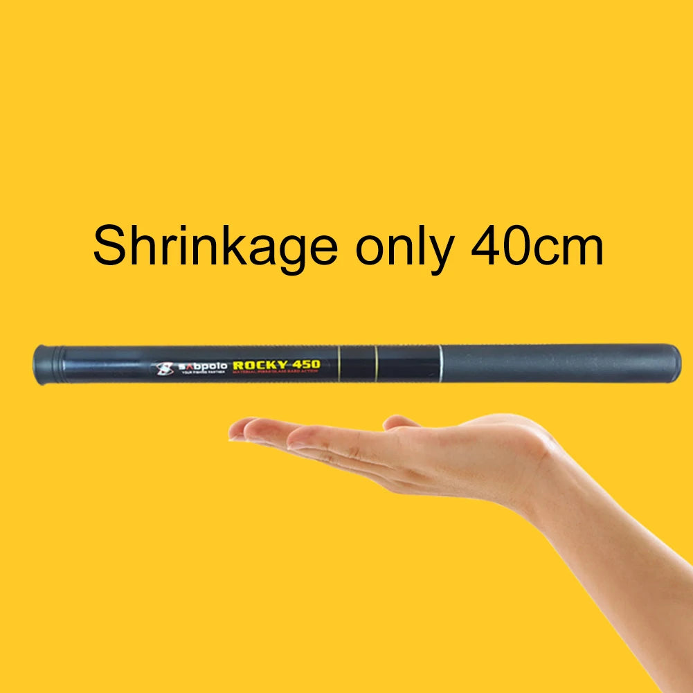 Shunmaii Telescopic Fishing Rod Ultralight FRP Lake River Pond