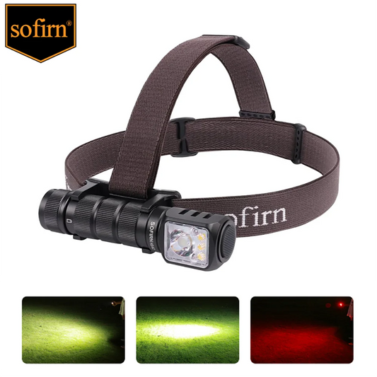 Sofirn HS42 Headlamp 2100lm 18650 USB C Rechargeable Power Bank
