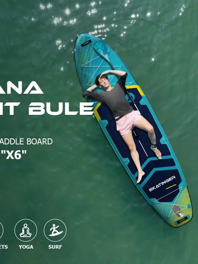 Skatinger Inflatable Paddle Board for Adults Stable SUP Board