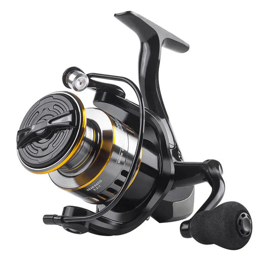 Two Hand Rotating Fishing Reel He1000 7000 Series Freshwater Saltwater