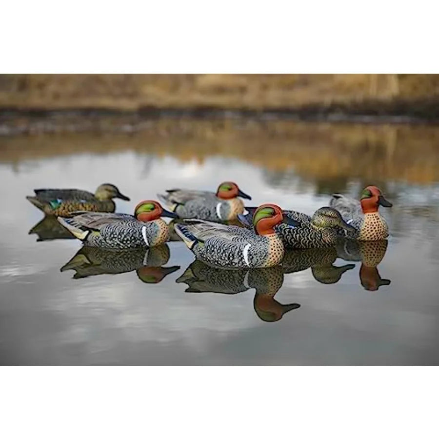 Heyday UltraLight HydroFoam Duck Decoys 6 Pack Durable Realistic Design
