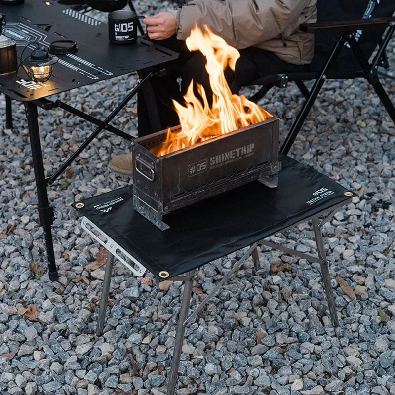 ShineTrip Tactical Wind Outdoor BBQ Insulation Fire Resistant Silicone Mat