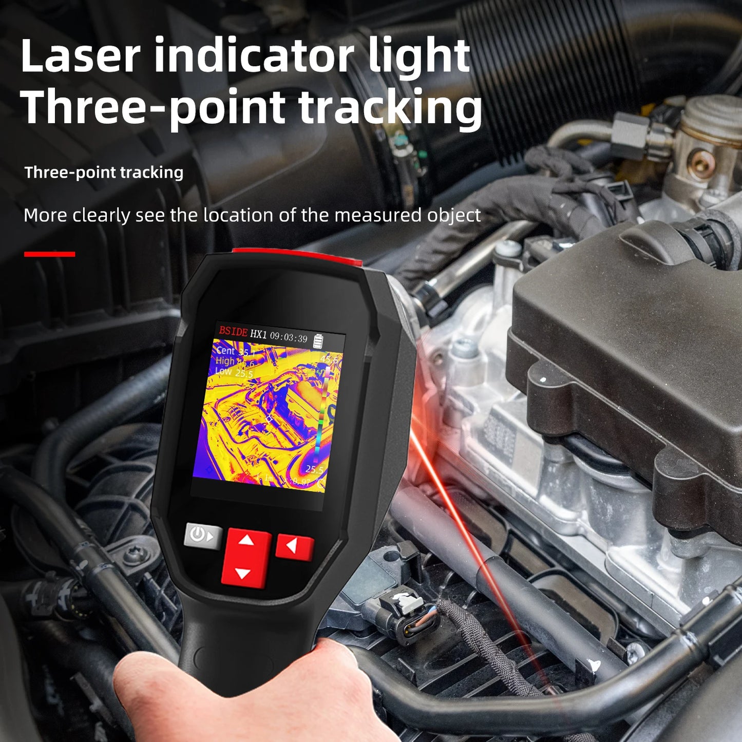 BSIDE Smart Portable Thermal Imager With 15 Color Palettes