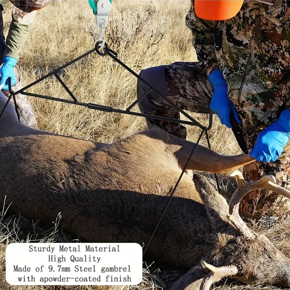 APWIKOGER Deer Hanger Gambrel Game Hanging Kit For Carcass