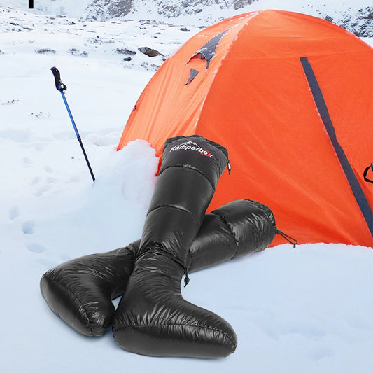 Kamperbox Camping Down Boots and Sleeping Bag Socks