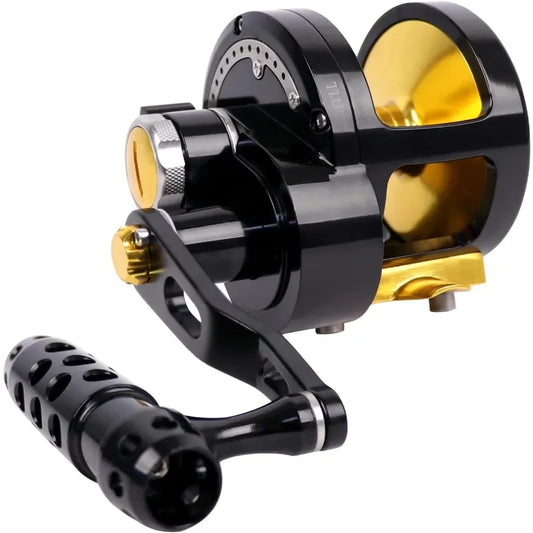 Trolling Fishing Reel Boat Fishing Aluminum Alloy Max Drag 55Lbs