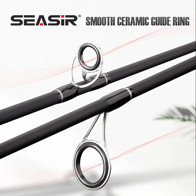 SeaSir Grandmaster Spinning And Casting Rod With Carbon Cloth And Ceramic Guides