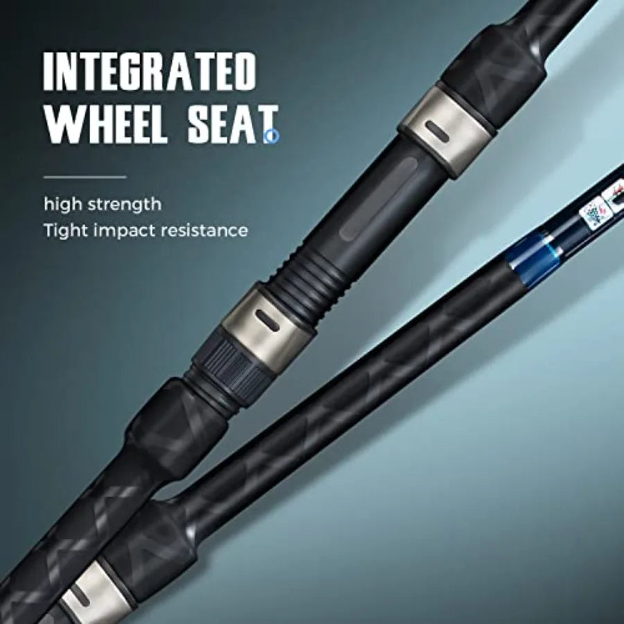 Full Carbon Surf Spinning Rod With Fuji Guide