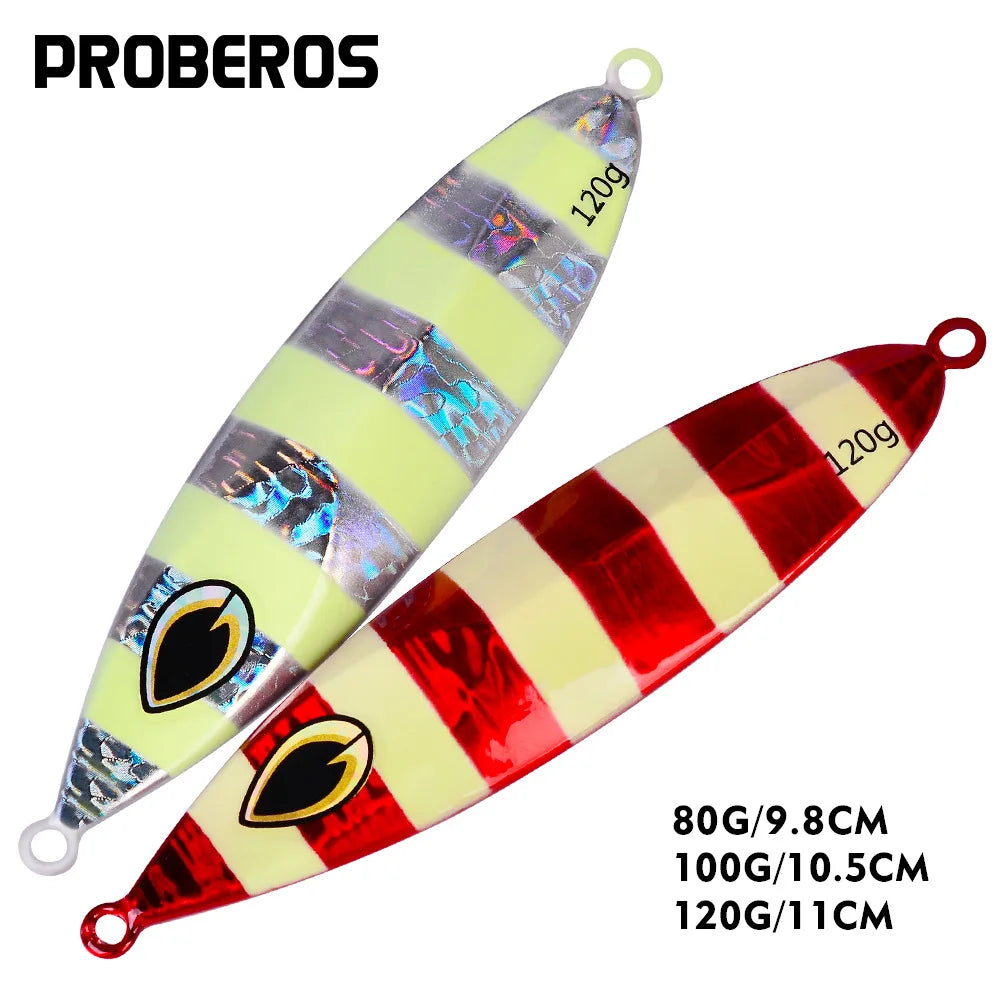LF112 Metal Jig Fishing Lure For Saltwater Offshore Tackle