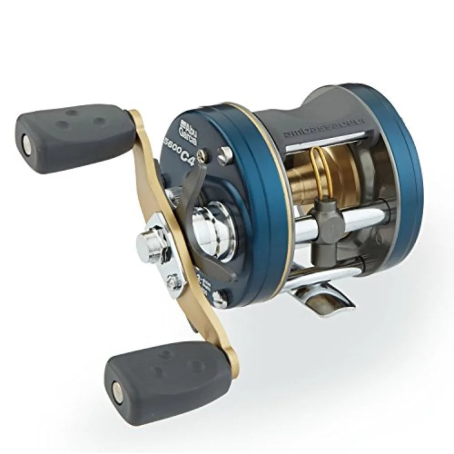 Ambassadeur C4 Baitcast Round Fishing Reel for Heavy Duty Casting