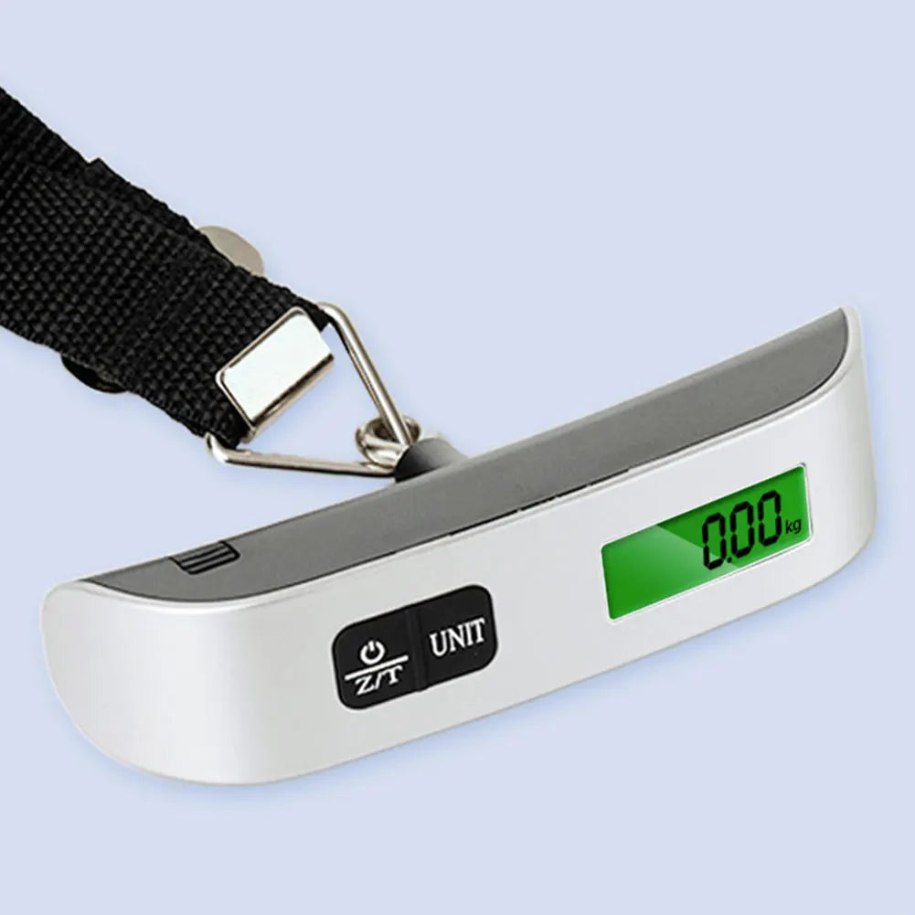 Shunmaii Portable Digital Luggage Scale 50kg LCD Display Travel