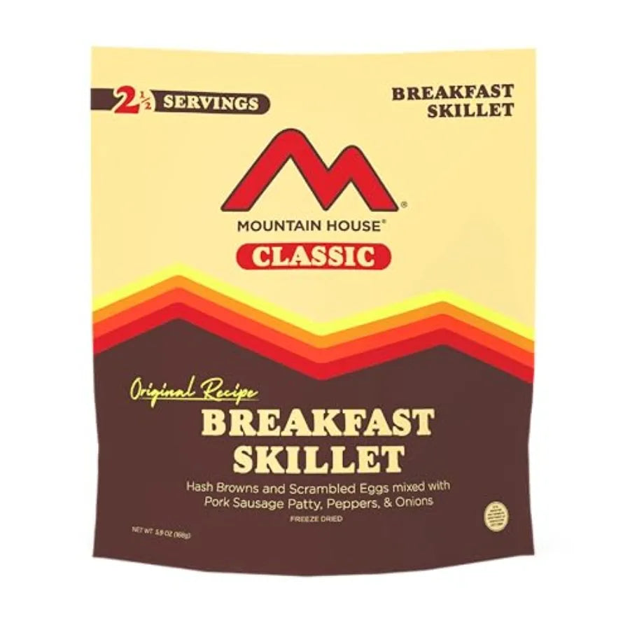Freeze Dried Camping Breakfast Skillet Long Shelf Life