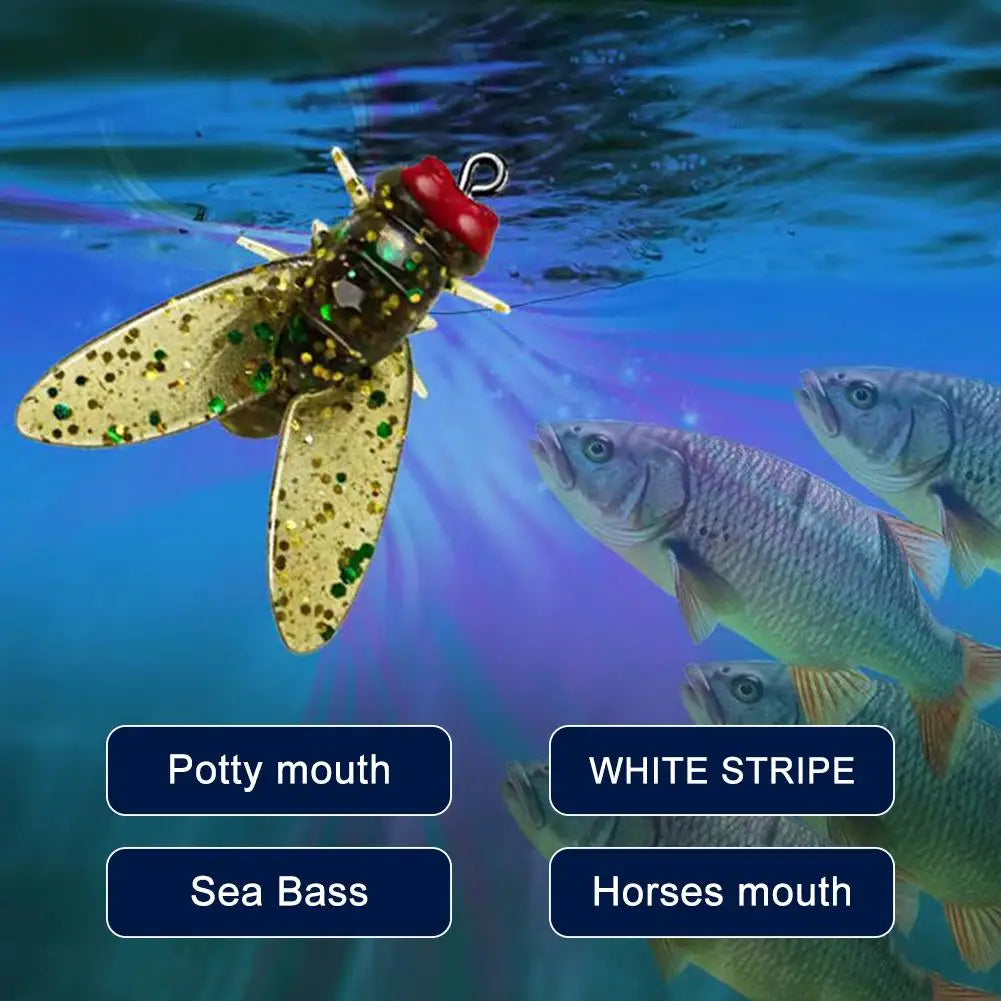 Fly Fishing Lure Kit Trout Jig Swimbait Set For Panfish