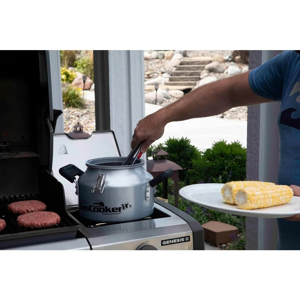 YTYIN Camping Cookware Jr Kit With Steam Cooker And Rack