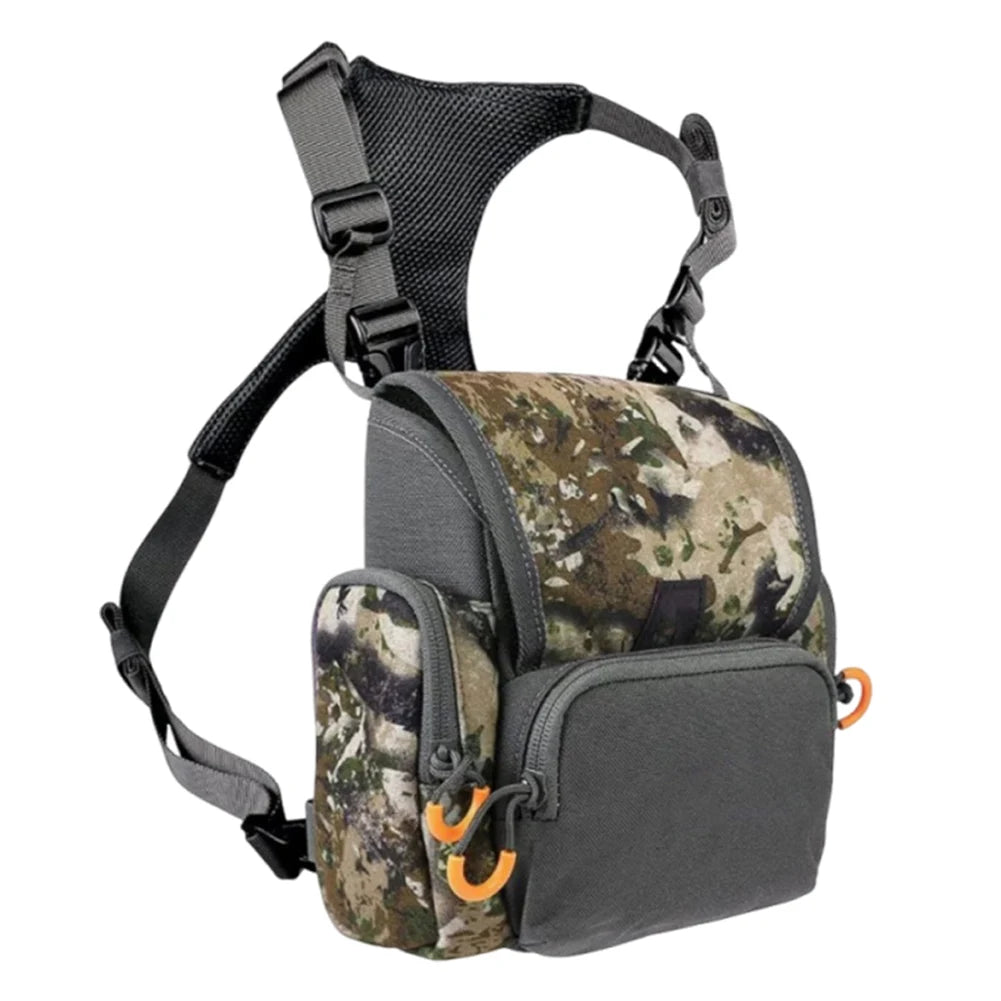 APWIKOGERE Binocular Harness Chest Pack With Rangefinder Pouch Rain Cover