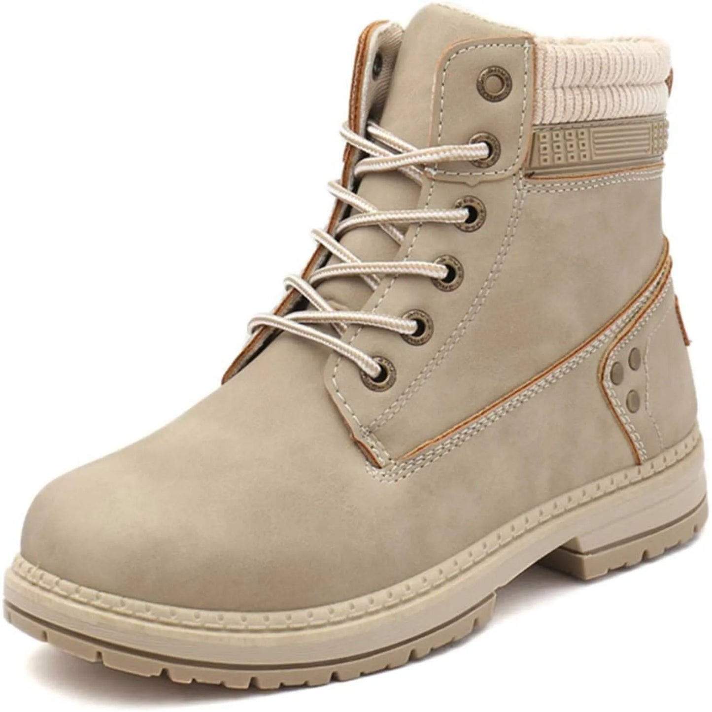CN Fujian Womens Waterproof Hiking Combat Ankle Boots