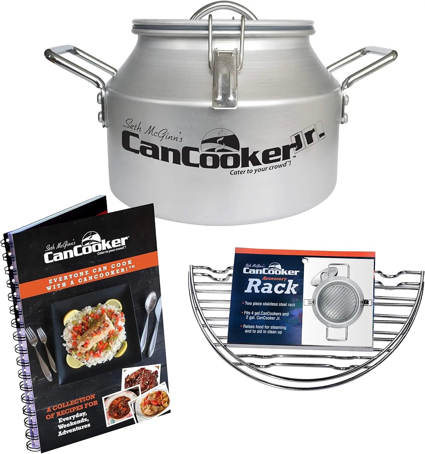 YTYIN Camping Cookware Jr Kit With Steam Cooker And Rack