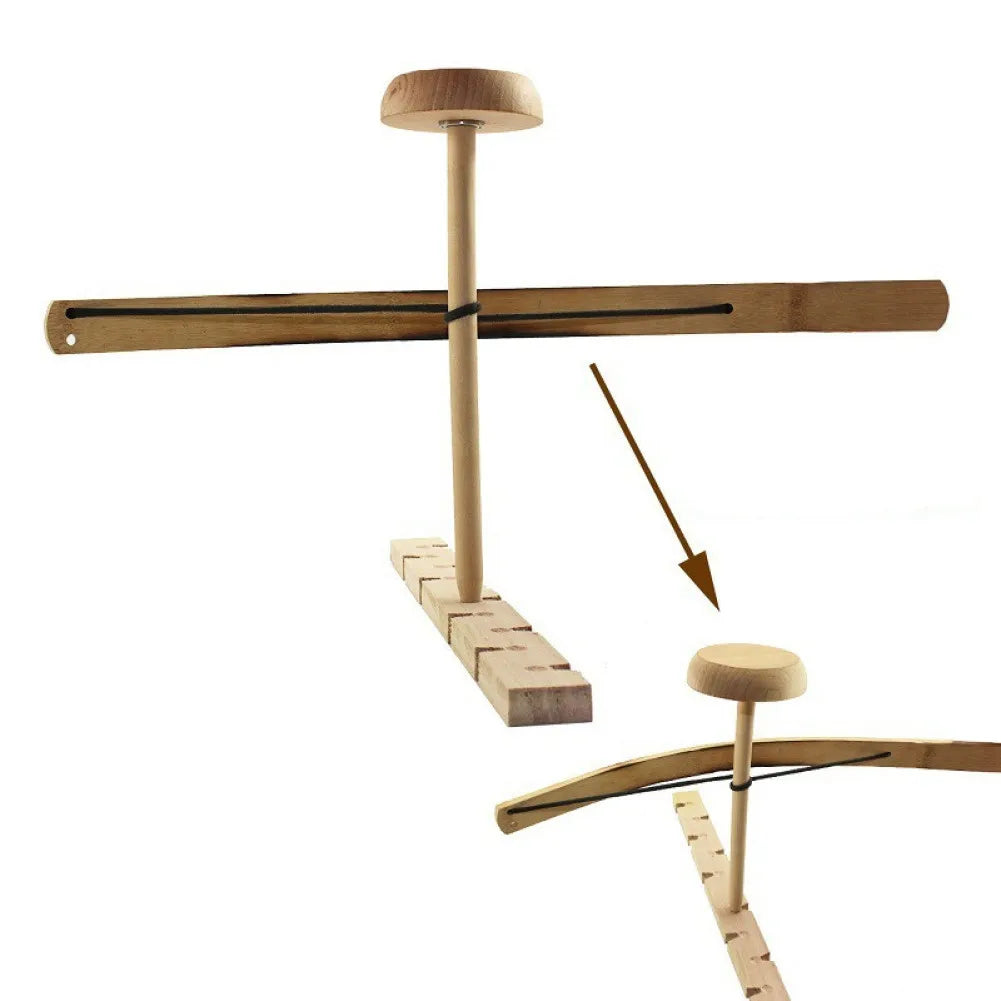 Hign-concerned Bow Drill Friction Fire Starter Kit For Outdoor Survival