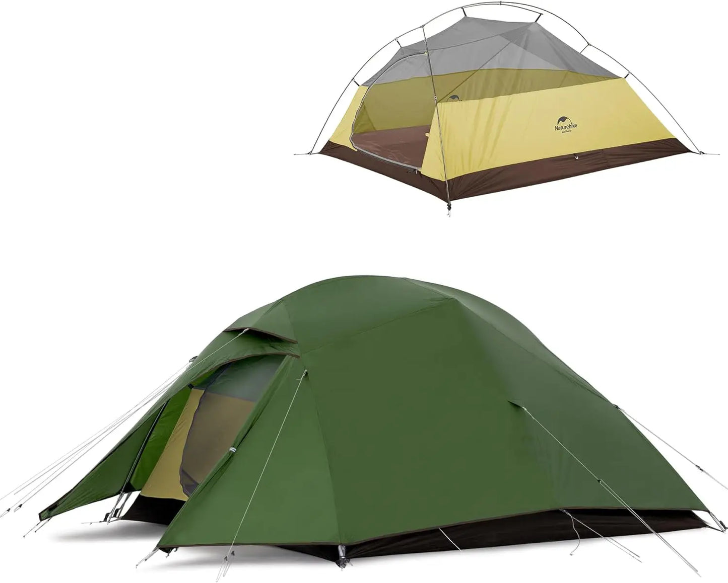 YTYIN Cloud-Up 3 Person Free Standing Tent for 3-Season Backpacking