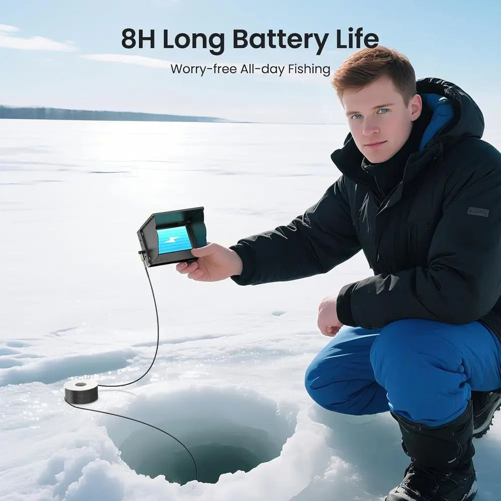 Underwater Fishing Camera 4.3 Inch LCD Night Vision 5000mAh Battery