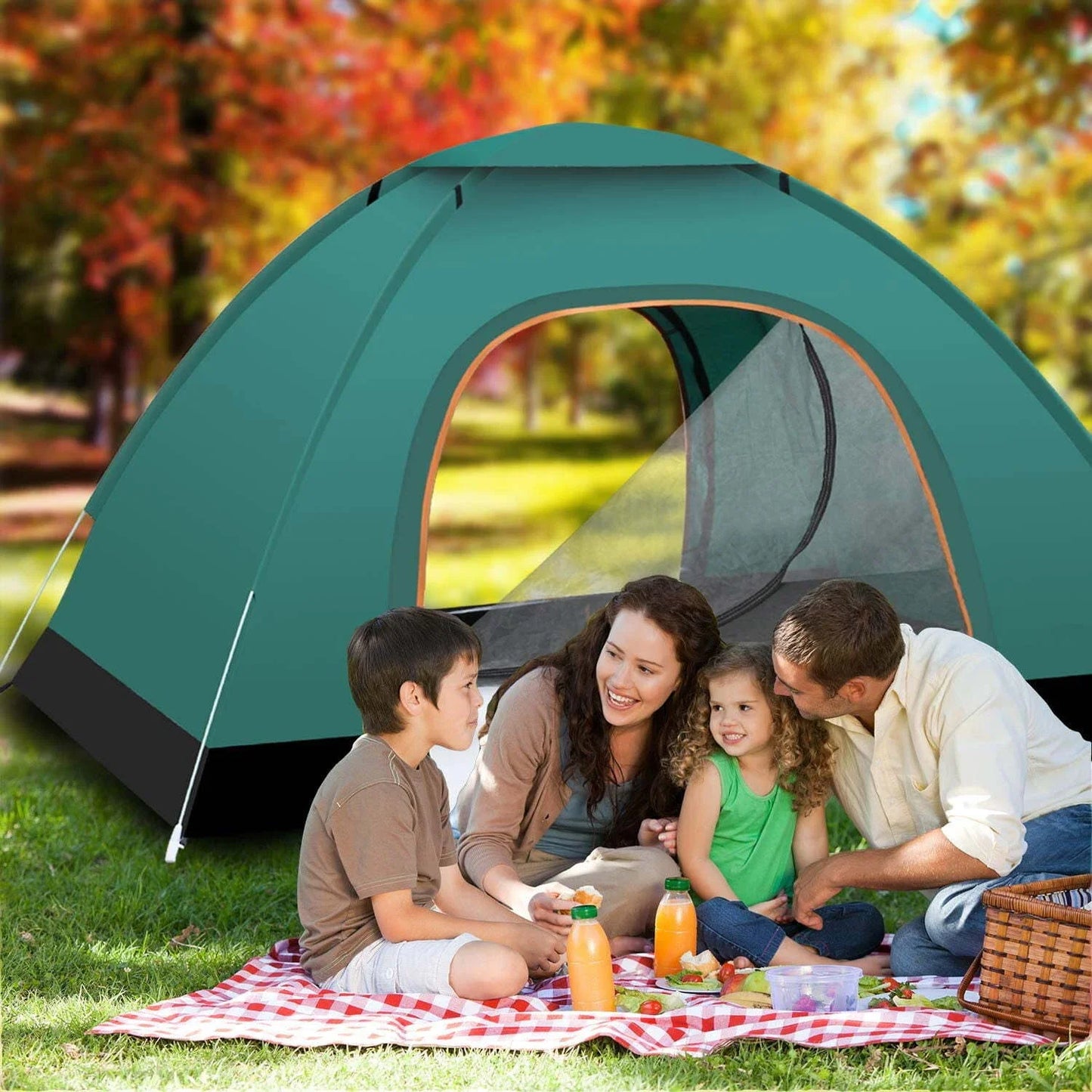 Building Automatic Pop Up Tent Two To Three People Outdoor Waterproof Sun Proof