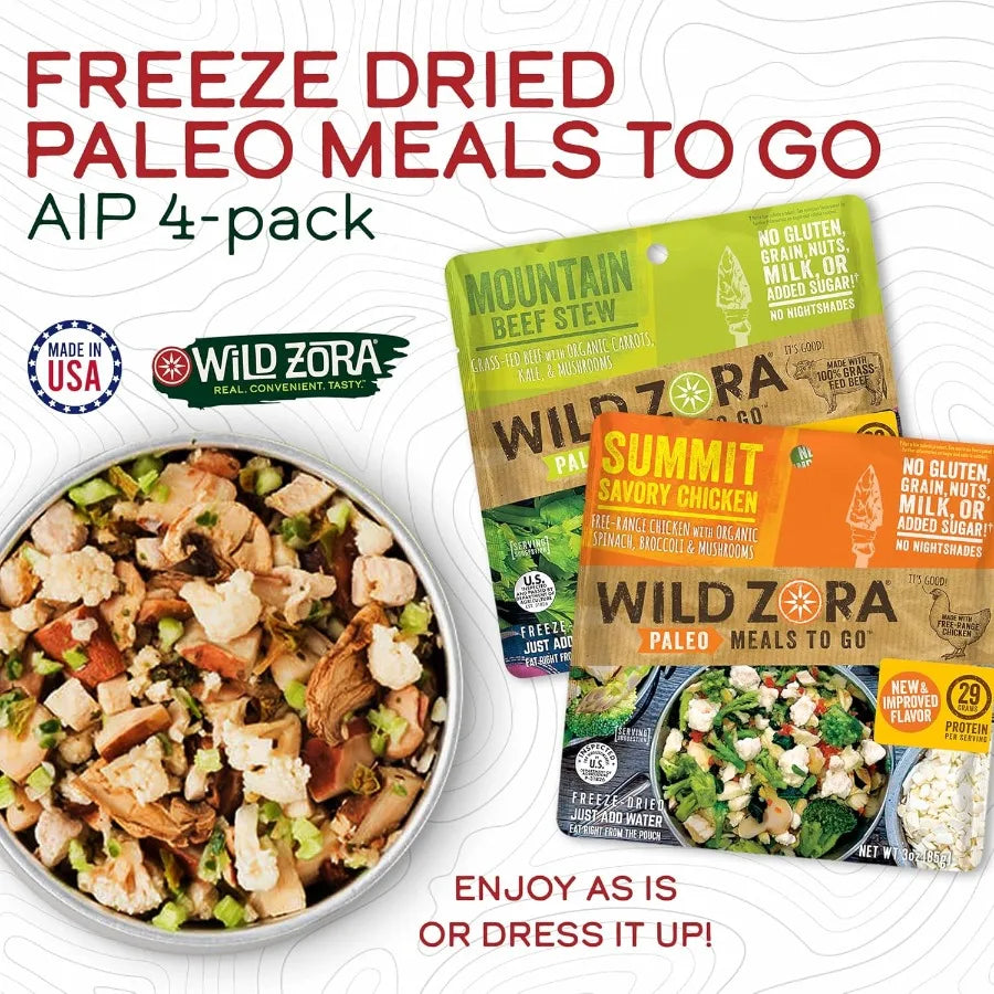 Paleo Freeze Dried Meals For Backpacking And Camping