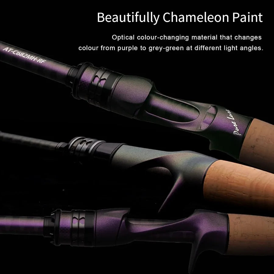 Fly Fishing Rod Two Piece Fast Action Toray Carbon Fiber